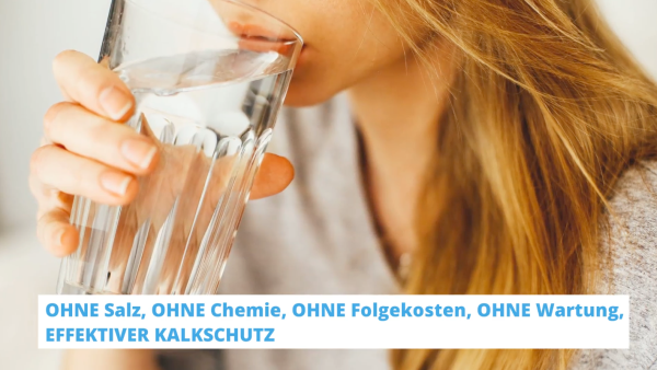 Trinkwasser aus der Leitung mit Waterfit Kalkschutz