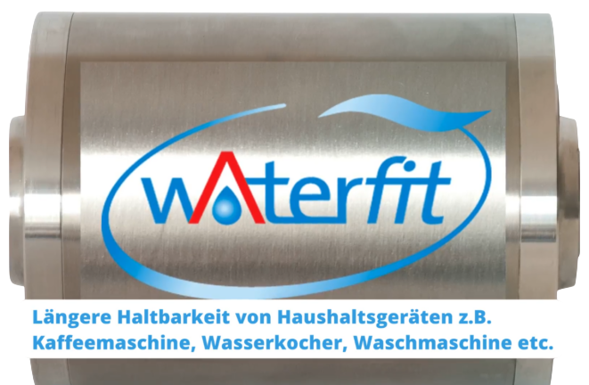Die Waterfit Kalkschutzanlage inklusive Lebensqualität und Wellness bewirkt eine längere Haltbarkeit von Wasser-Haushaltsgeräten z.B. Kaffeemschine, Wasserkocher, Waschmaschine etc. Die Waterfit Kalkschutzanlage inklusive Lebensqualität und Wellness bewirkt eine längere Haltbarkeit von Wasser-Haushaltsgeräten z.B. Kaffeemschine, Wasserkocher, Waschmaschine etc.